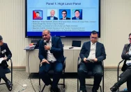 Wakil Menteri Komunikasi dan Digital Nezar Patria di The Asia Get Together di London Tech Week 2025. Foto: Kementerian Komunikasi dan Digital